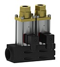 2 way coax solenoid modular system